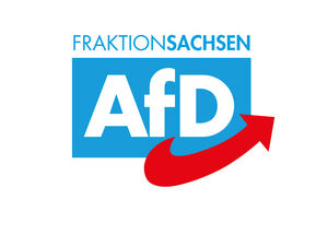 Das Logo der sächsischen AfD-Fraktion.