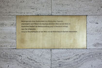 Bodenplatte aus Messing im Altbaufoyer