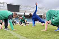 Training im Steyer-Stadion